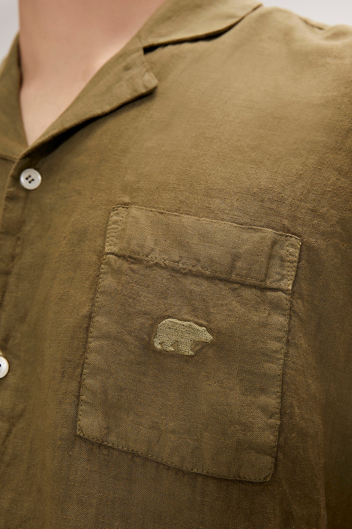 Lyne Khaki Men's Shirt