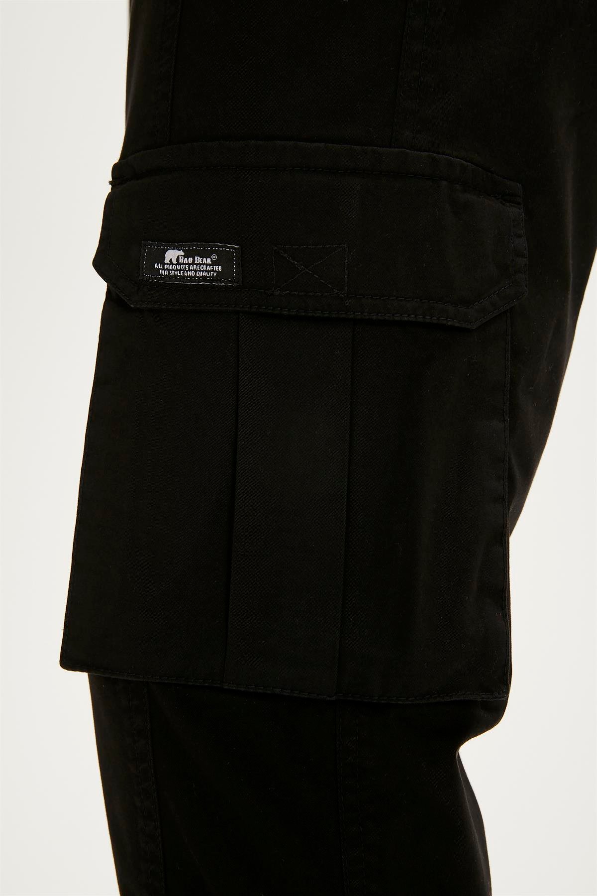 Malaga Pants Siyah Erkek Pantolon Eşofman Altı