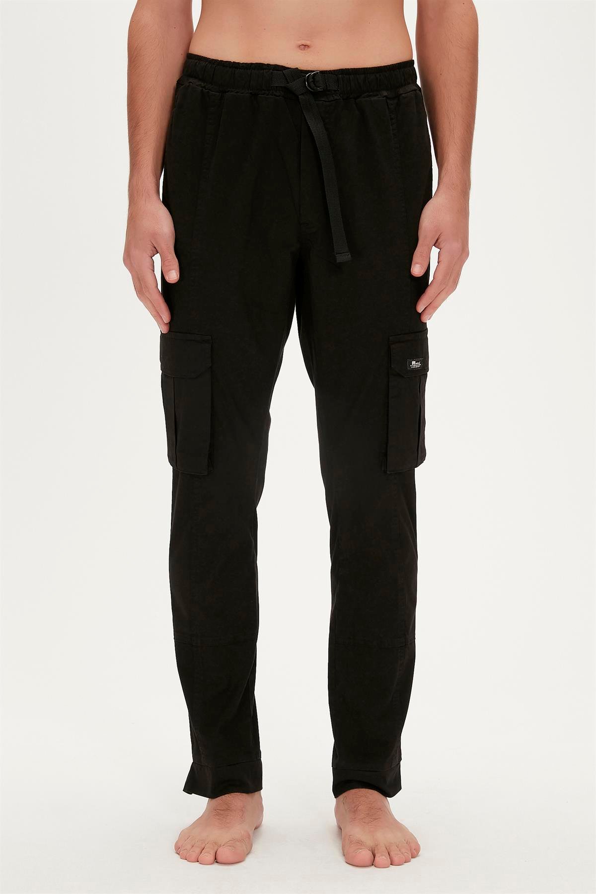 Malaga Pants Siyah Erkek Pantolon Eşofman Altı