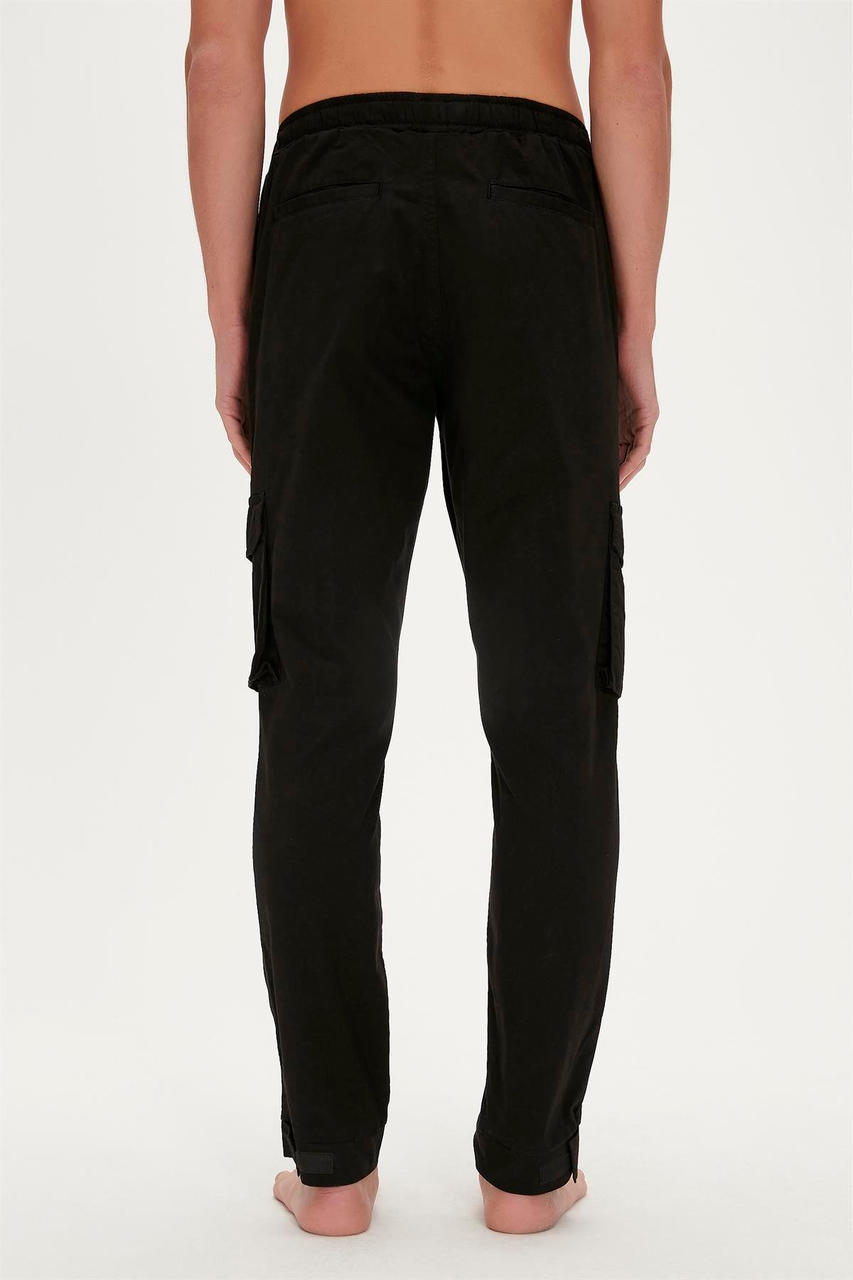 Malaga Pants Siyah Erkek Pantolon Eşofman Altı