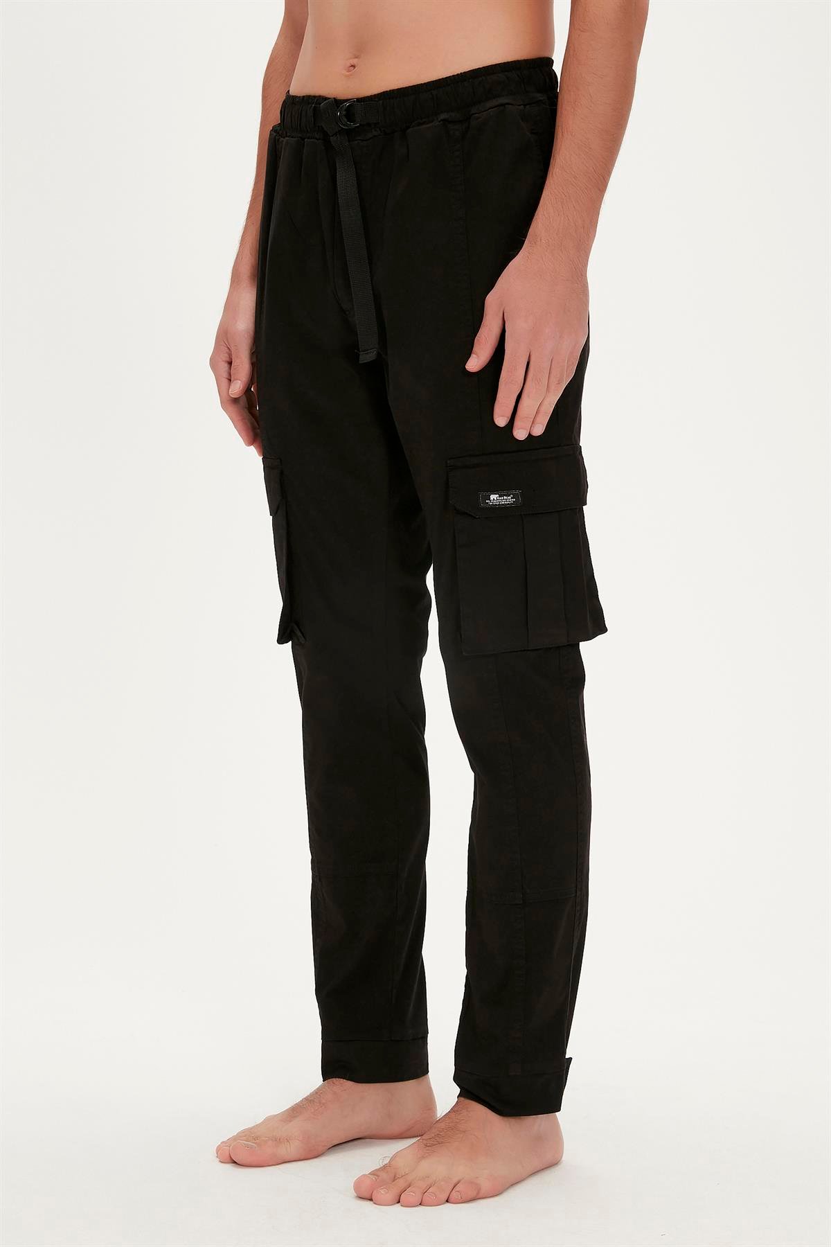 Malaga Pants Siyah Erkek Pantolon Eşofman Altı