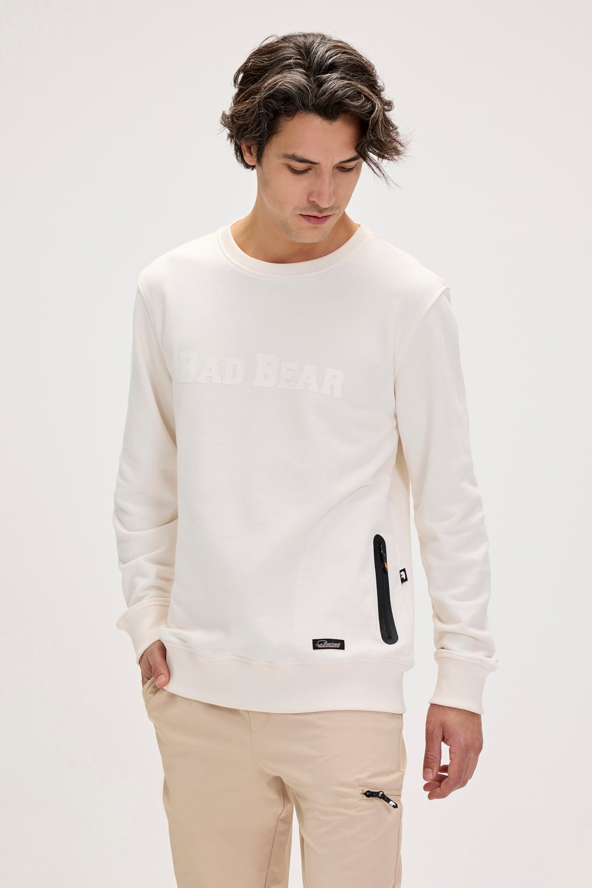 MARLOW CREWNECK POCKET CREWNECK MARSHMALLOW  ERKEK SWEATSHIRT MARLOW CREWNECKMARLOW CREWNECK