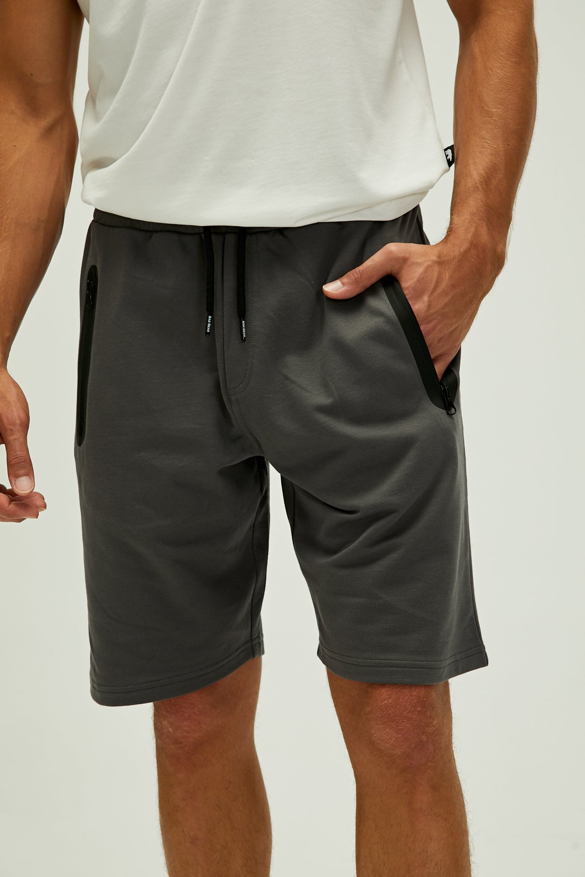 Mıles Sweatshort Asphalt