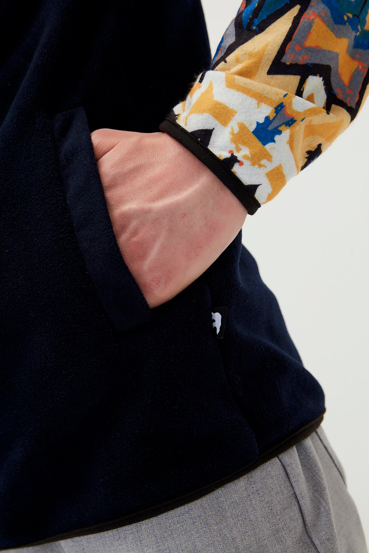 MIRAGE HALF ZIP POLAR BLUE