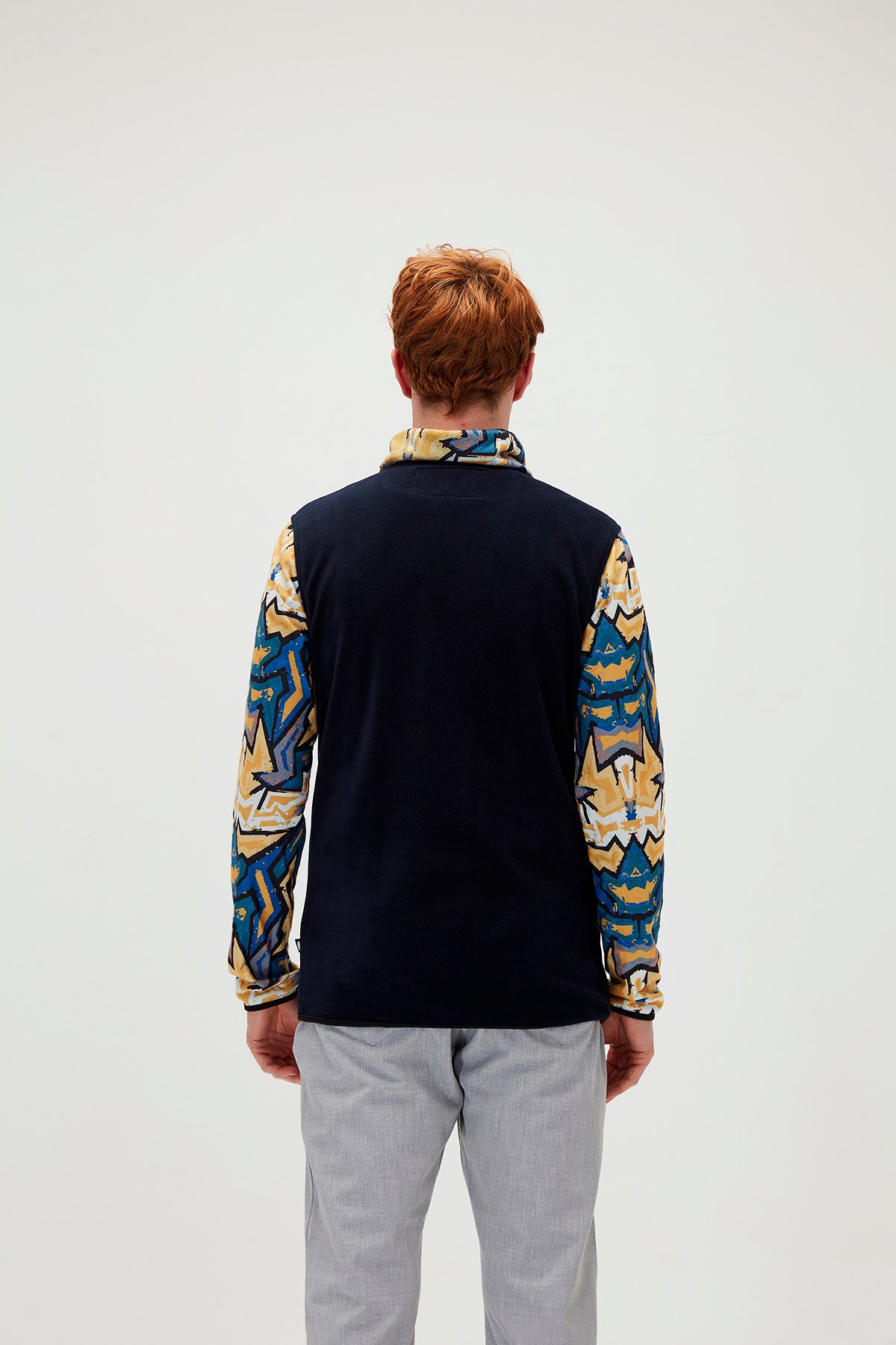 MIRAGE HALF ZIP POLAR BLUE