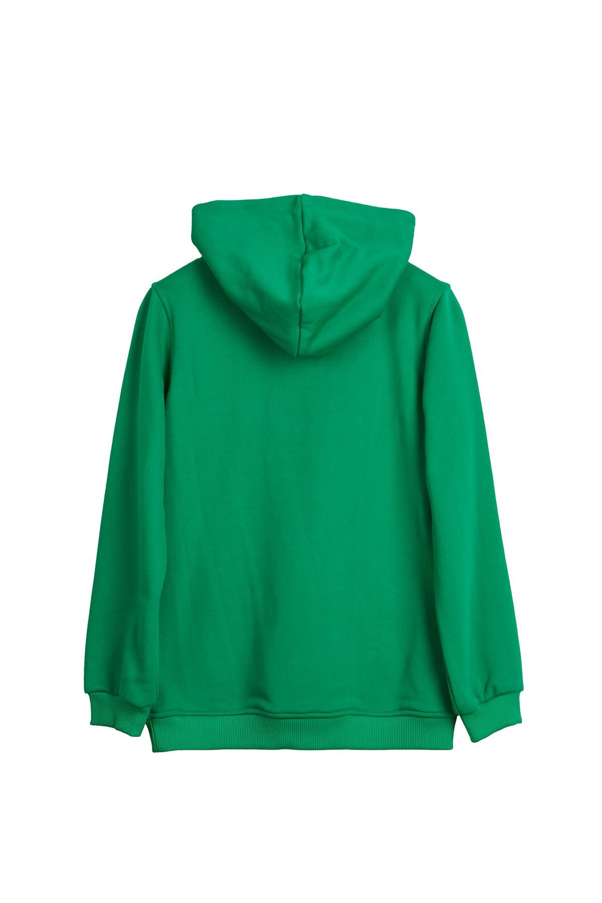 MONO HOODIE JR PRINTED HOODIE GREEN  ÇOCUK SWEATSHIRT MONO HOODIE JRMONO HOODIE JR