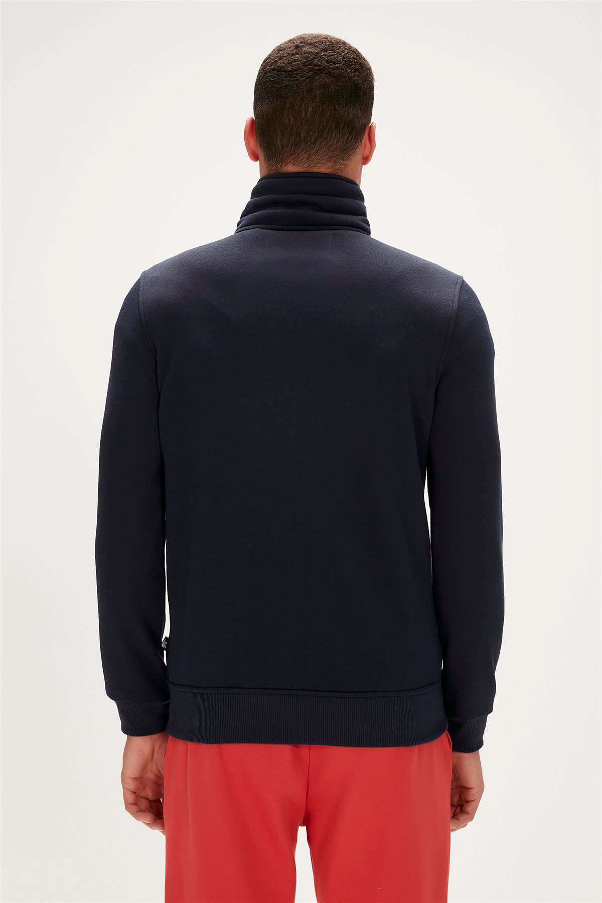 MORE BEAR FULL ZIP LACİVERT