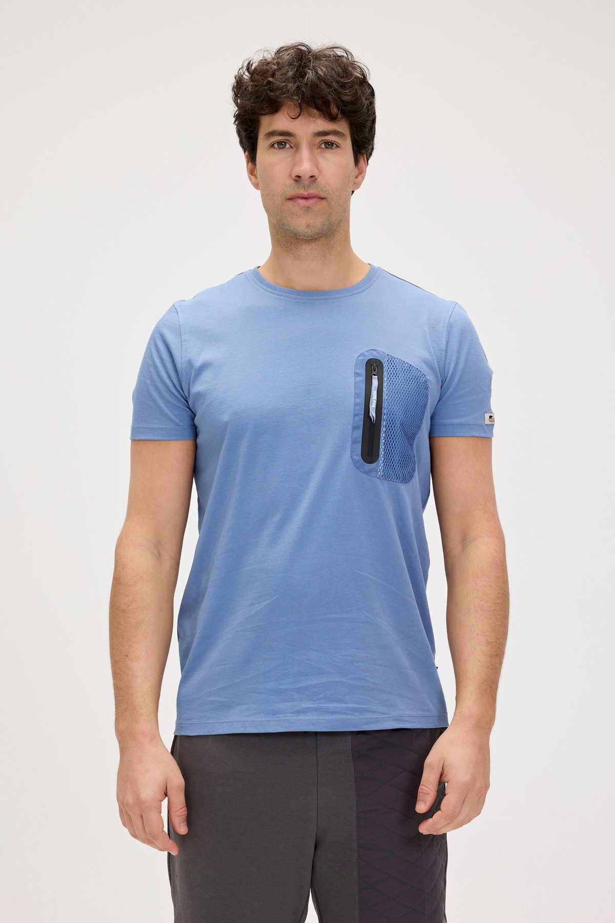 OLIVER T-SHIRT POCKET T-SHIRT ELEMENTAL BLUE  ERKEK T-SHIRT OLIVER T-SHIRTOLIVER T-SHIRT