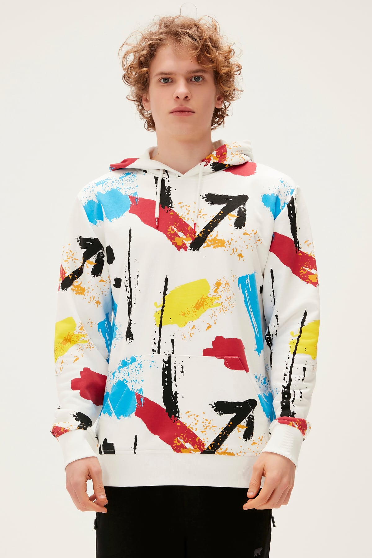 PAINTER HOODIE OFF-WHITE