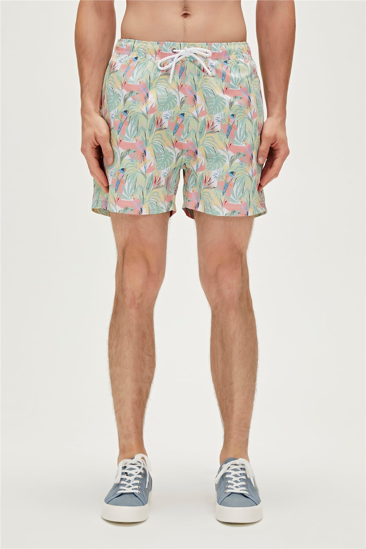 PARROT SWIMSHORT BEYAZ