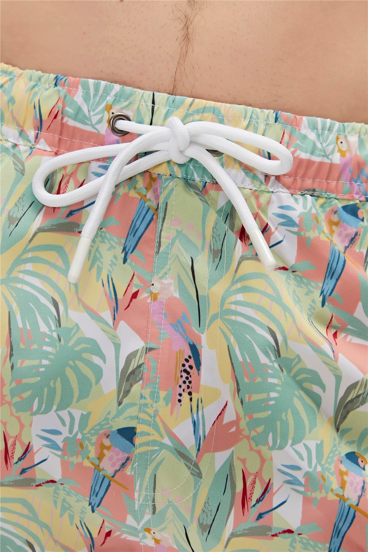 PARROT SWIMSHORT BEYAZ