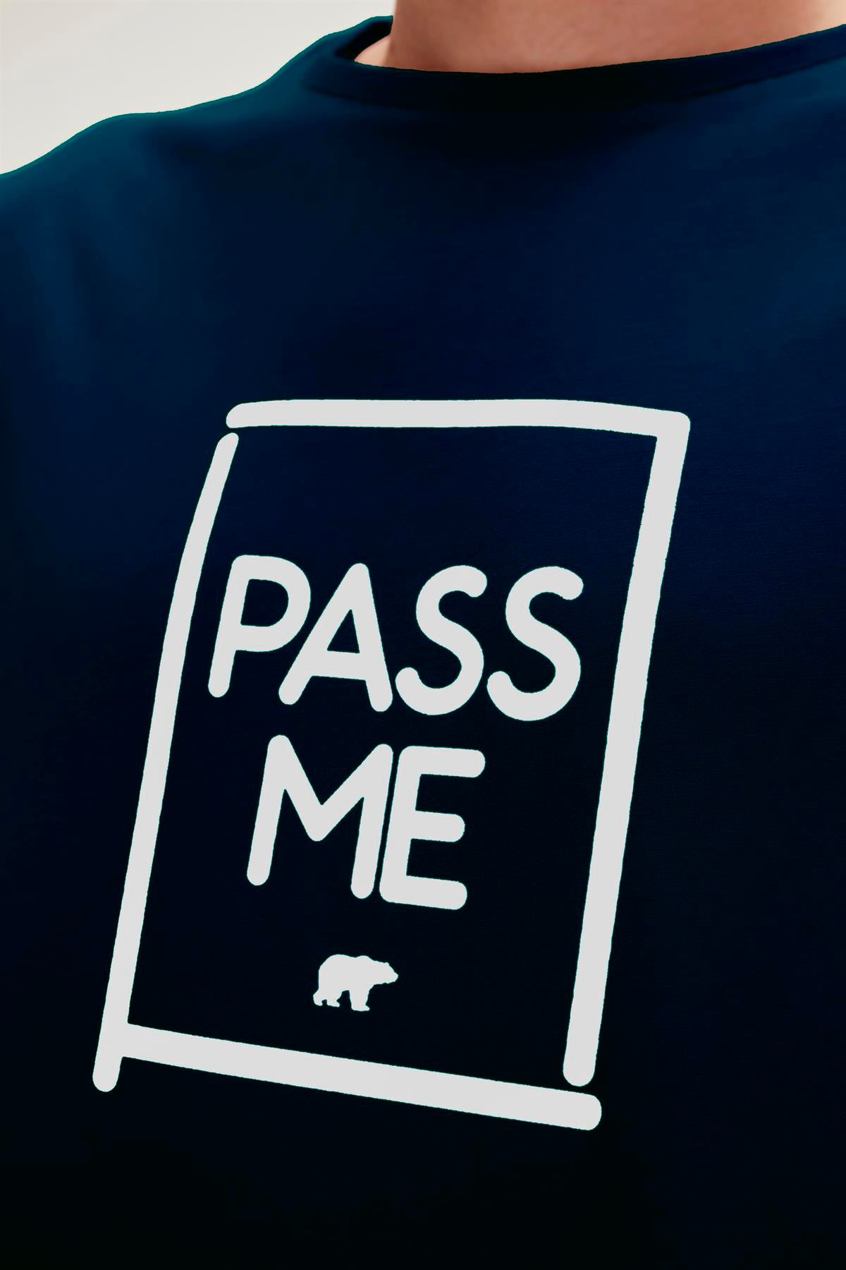 PASS ME T-SHIRT LACİVERT