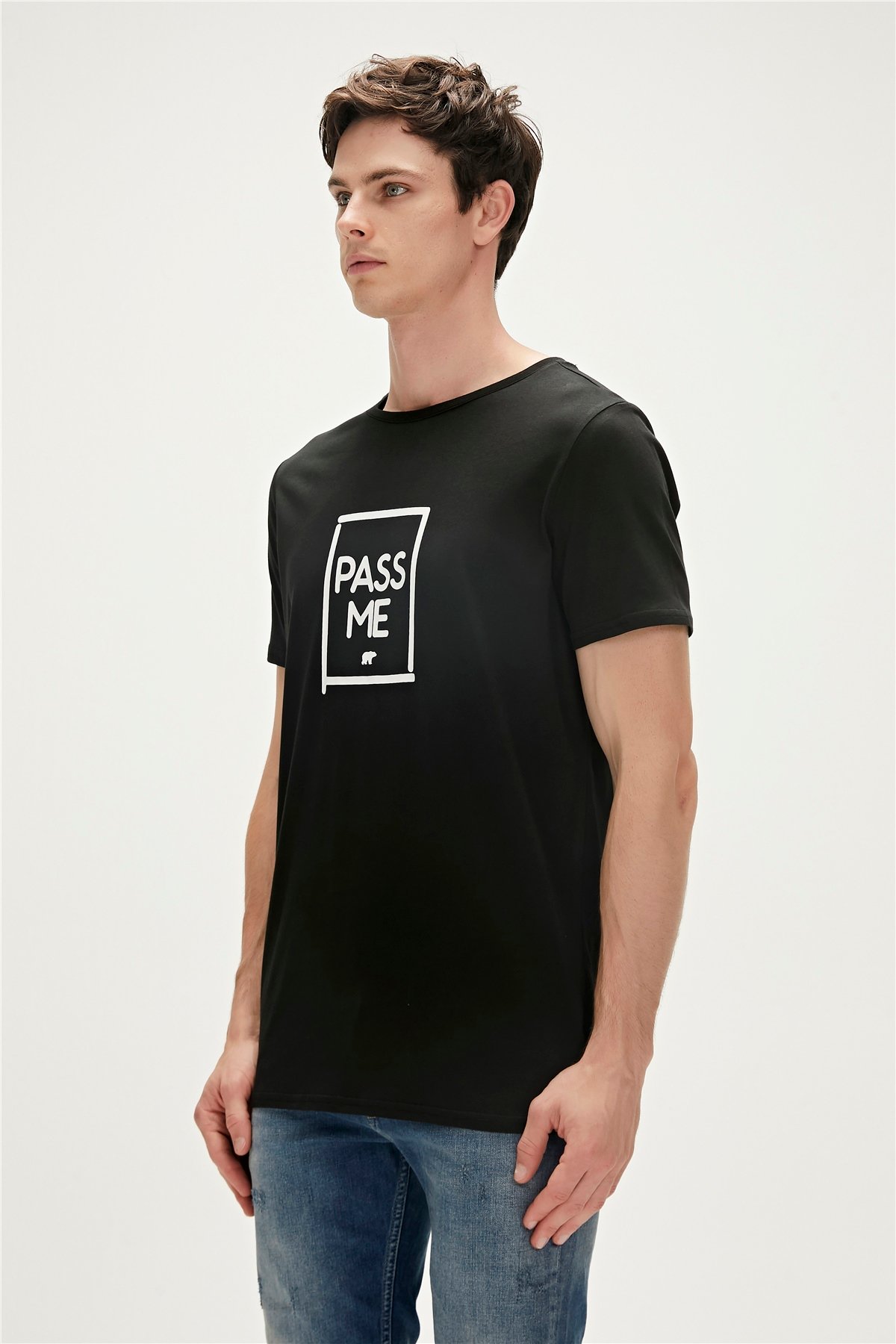 PASS ME T-SHIRT SİYAH