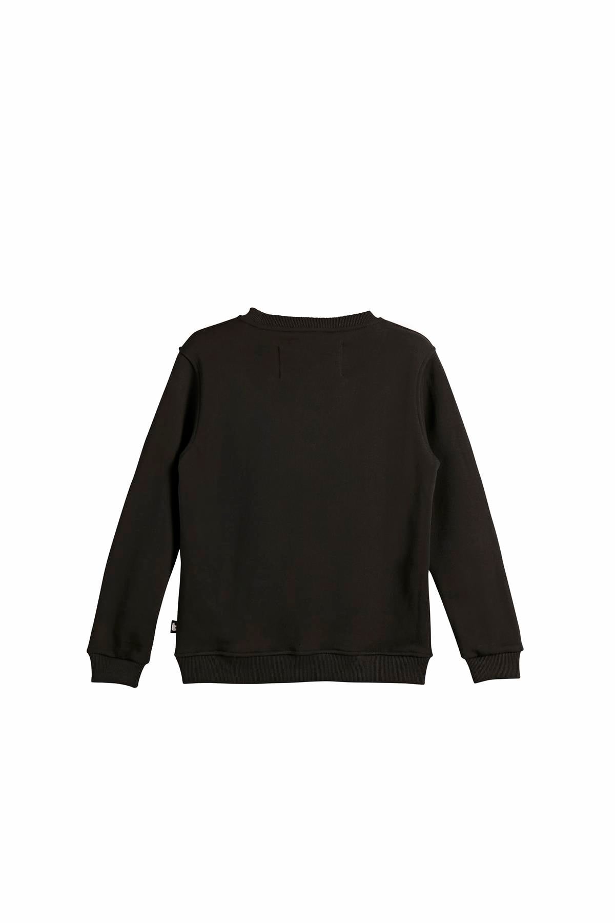 PLUNGER CREWNECK JR SİYAH