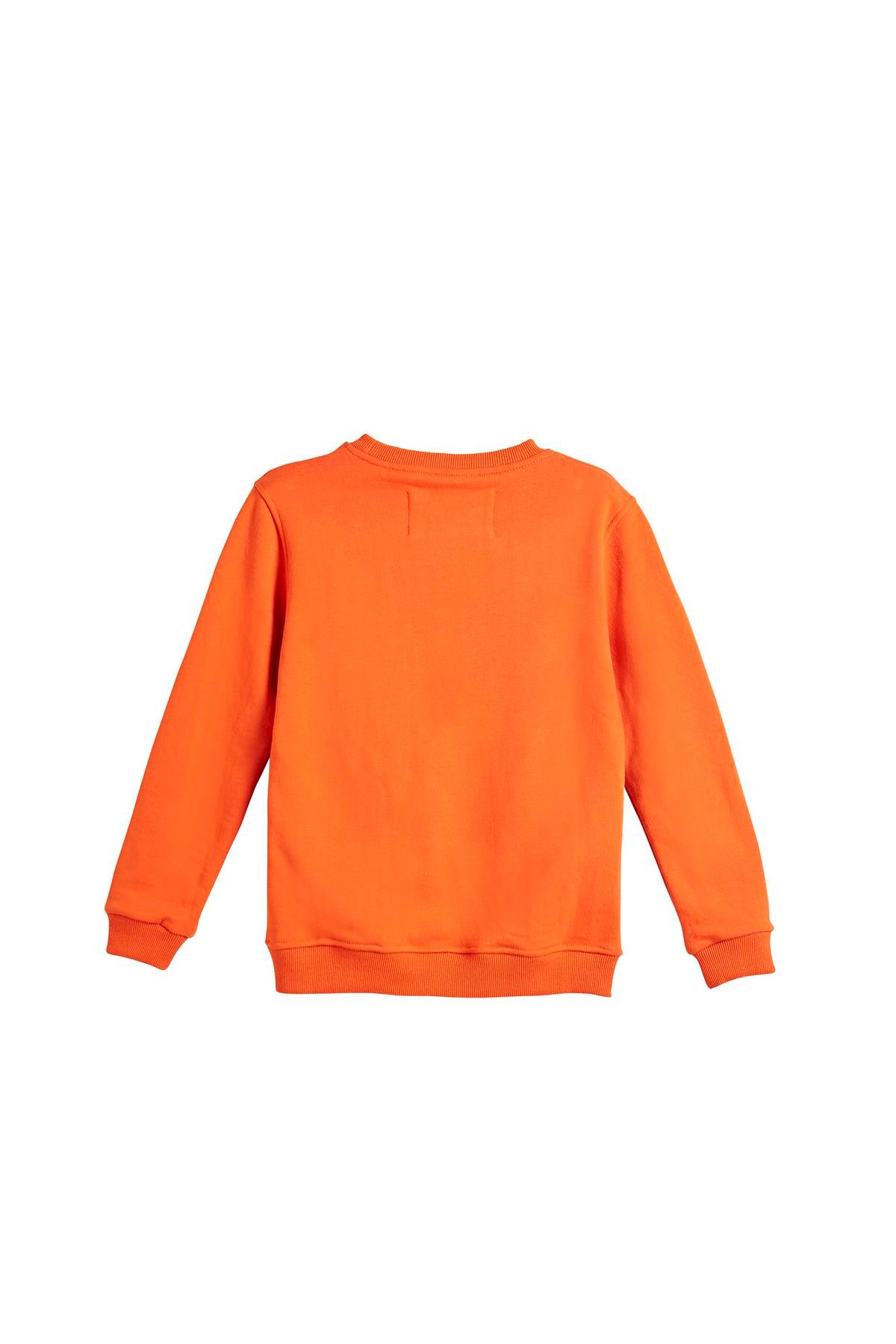 PLUNGER CREWNECK JR TURUNCU
