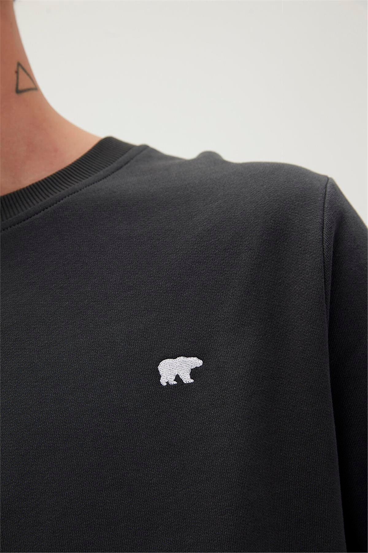 PRESAGE CREWNECK KING SIZE ANTRASİT