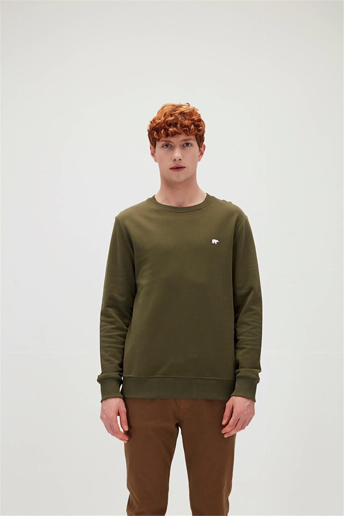 PRESAGE CREWNECK KING SIZE HAKİ