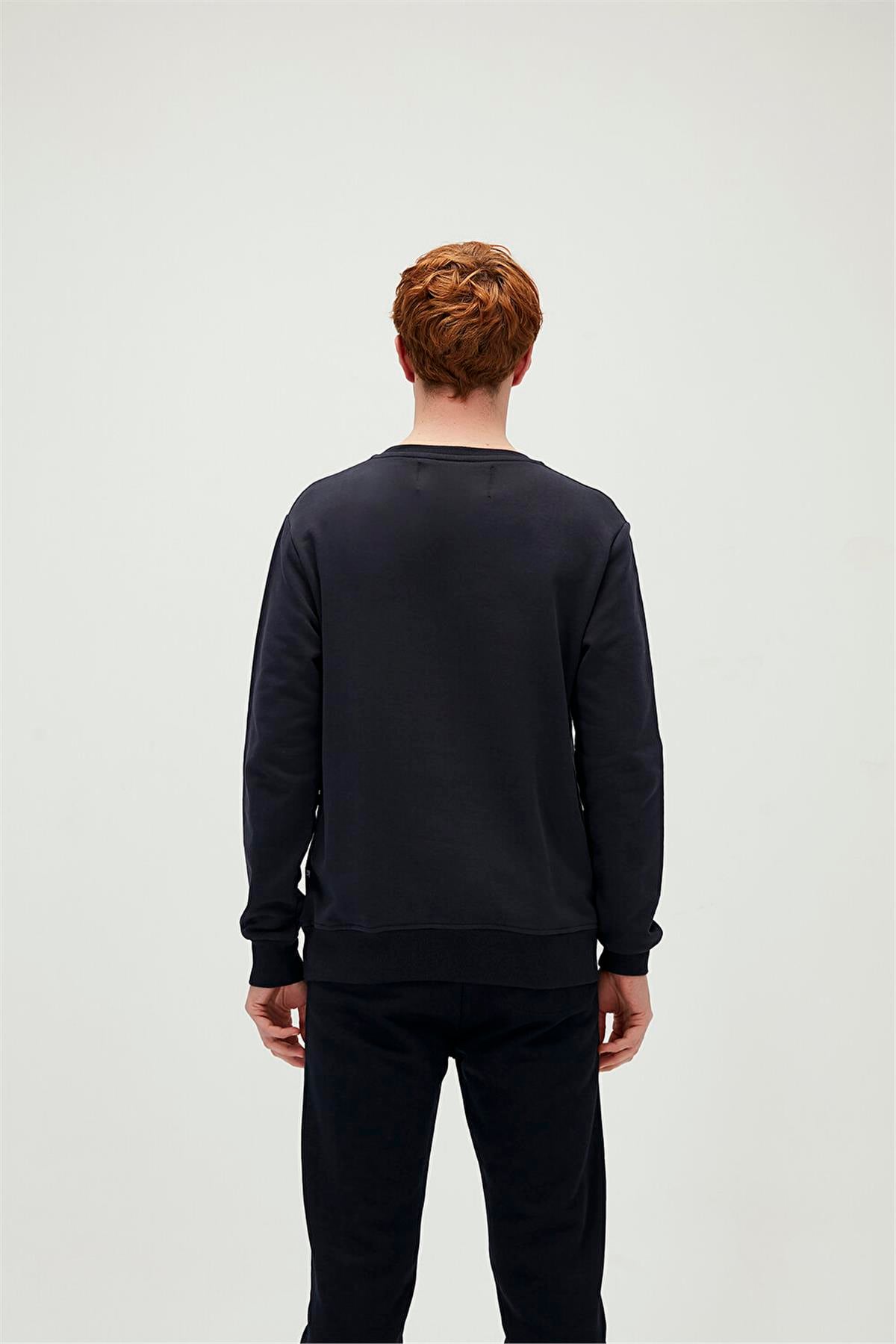 PRESAGE CREWNECK KING SIZE LACİVERT