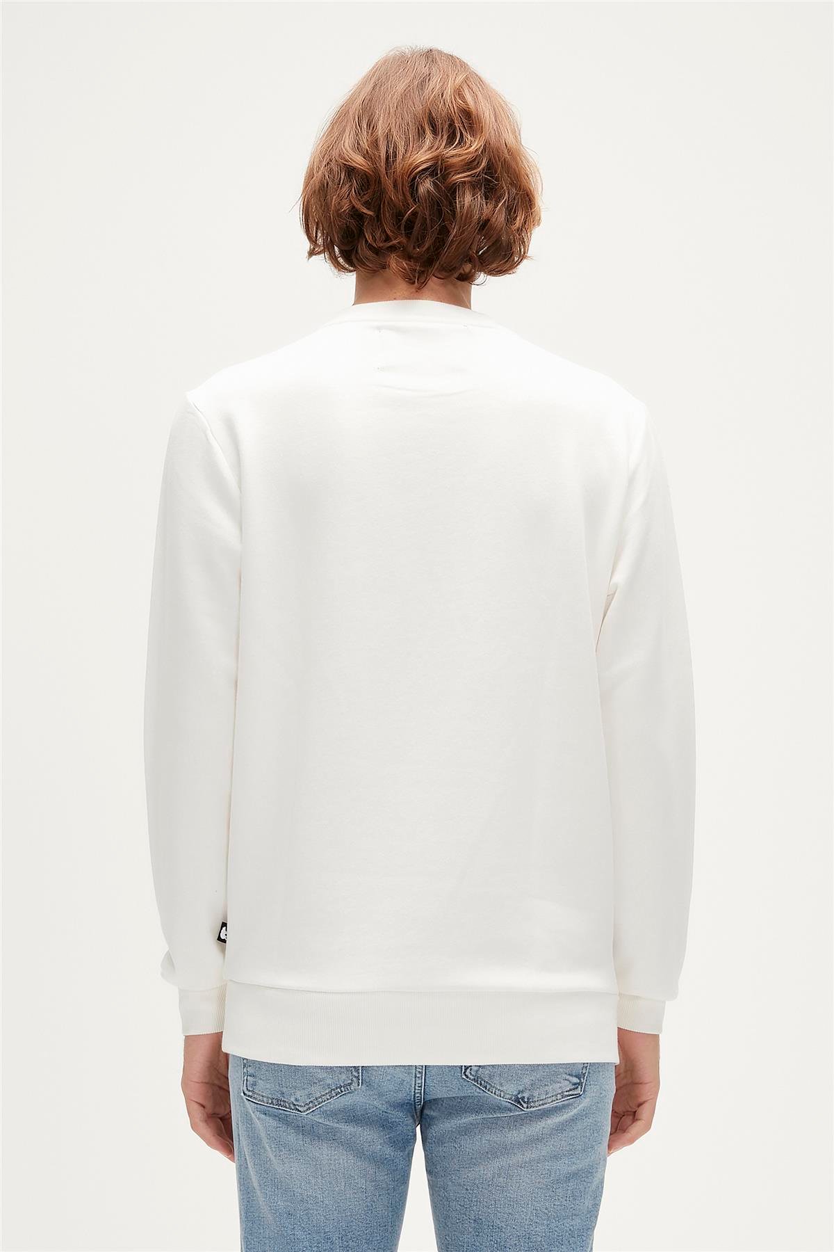 RABEL CREWNECK BEYAZ