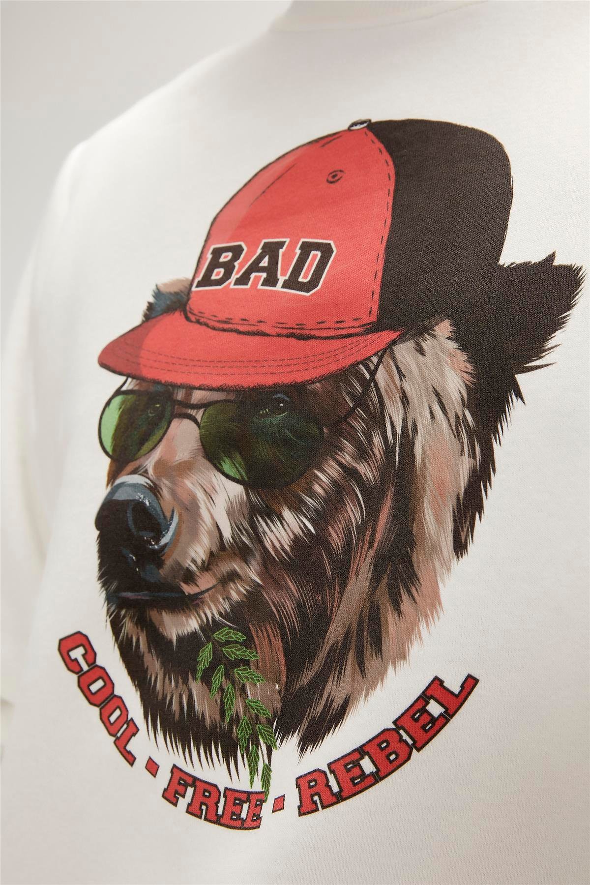 RABEL CREWNECK BEYAZ