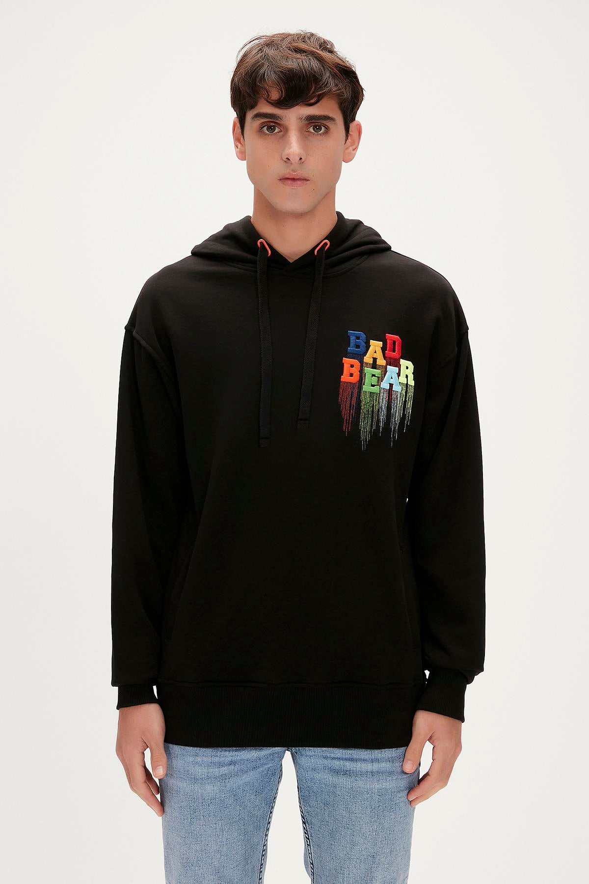 RAINBOW HOODIE SİYAH