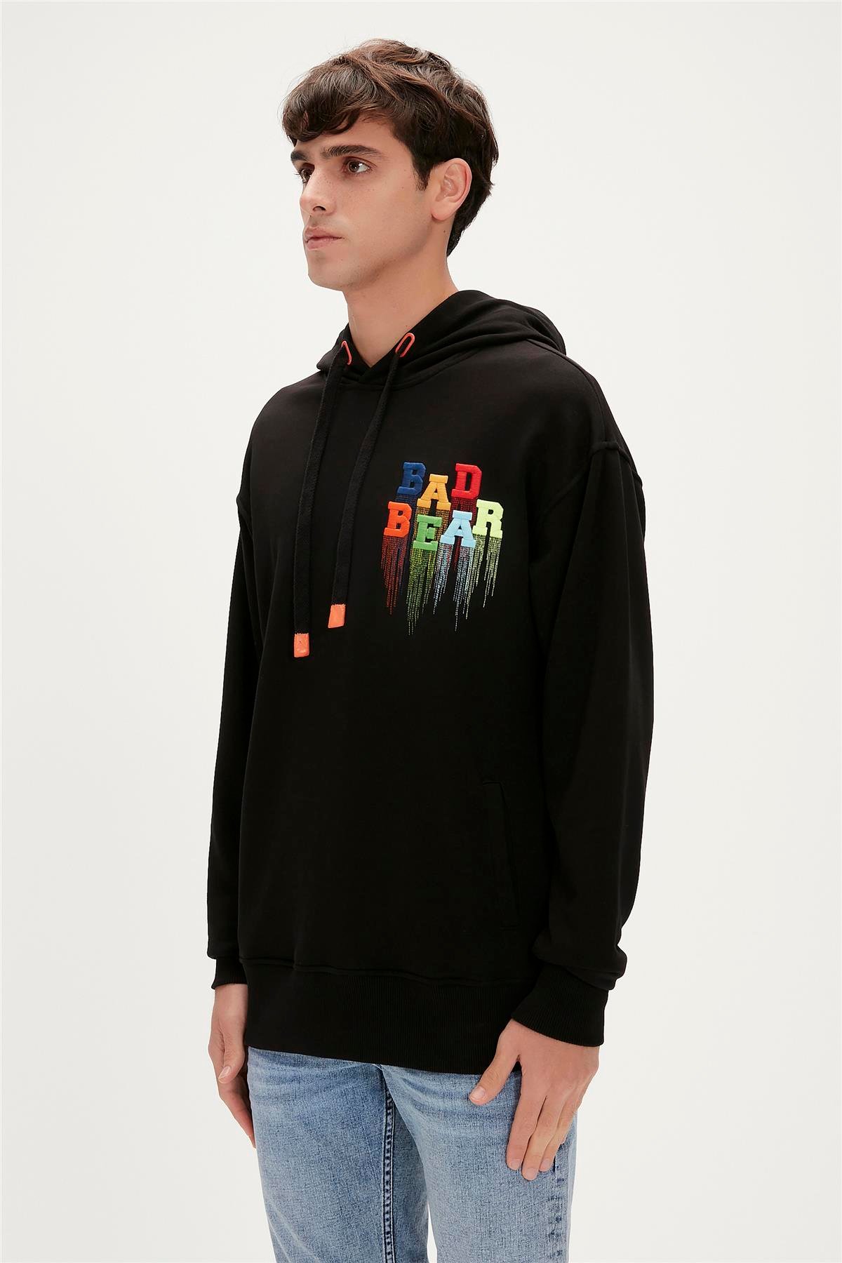 RAINBOW HOODIE SİYAH