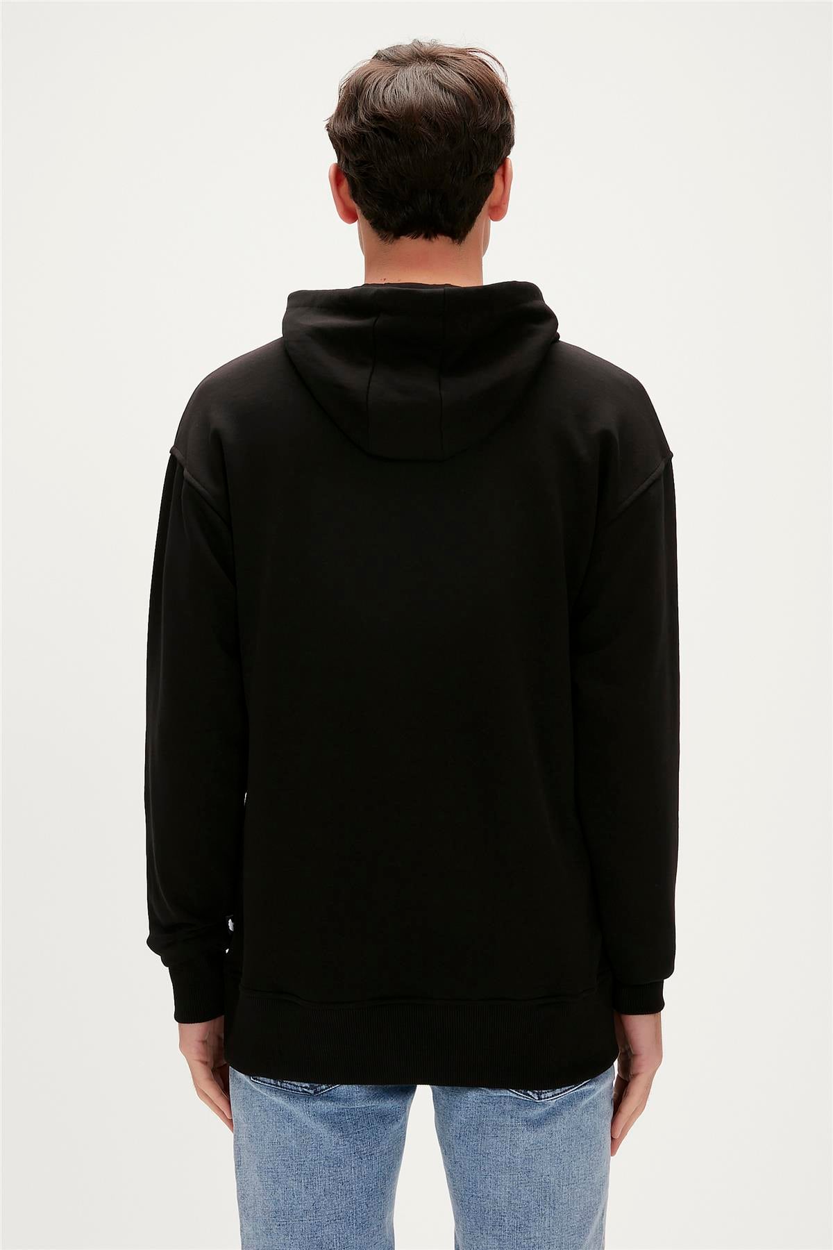 RAINBOW HOODIE SİYAH