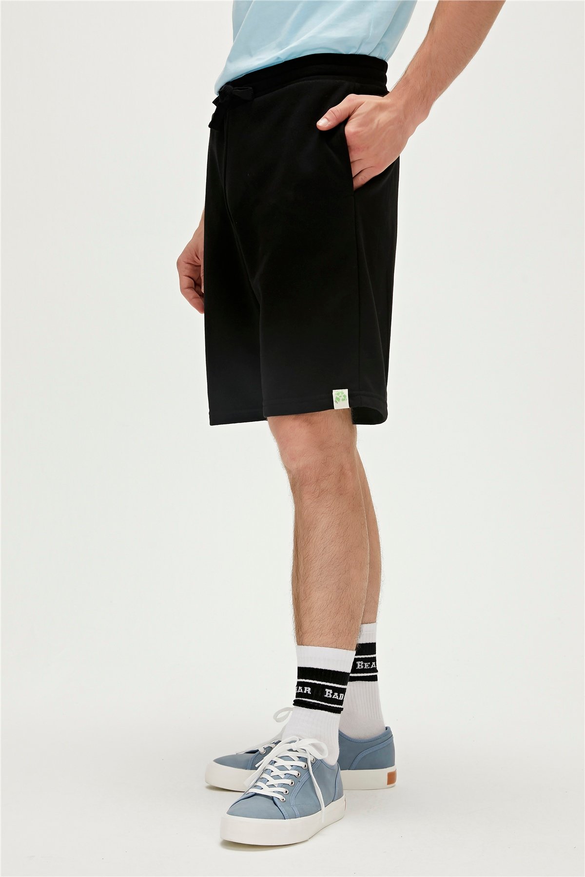 RE-AXEL SWEATSHORT SİYAH