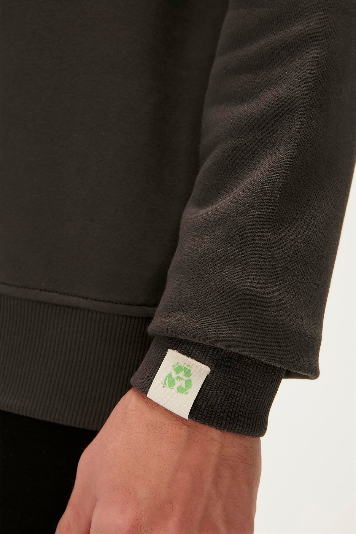 RE-BAMBOO CREWNECK ANTRASİT