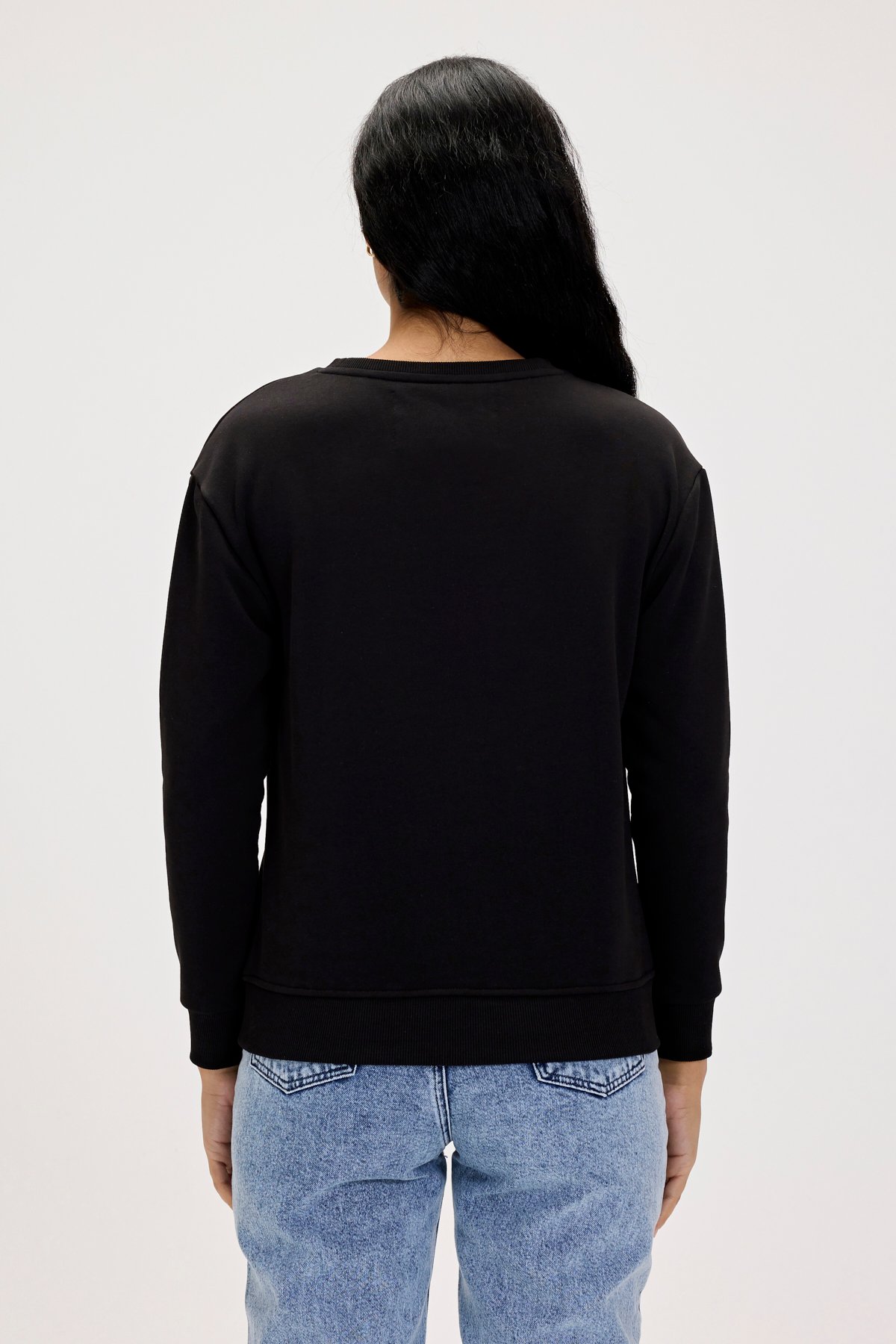 RE-CARINA CREWNECK PRINTED CREWNECK NIGHT  KADIN SWEATSHIRT RE-CARINA CREWNECKRE-CARINA CREWNECK