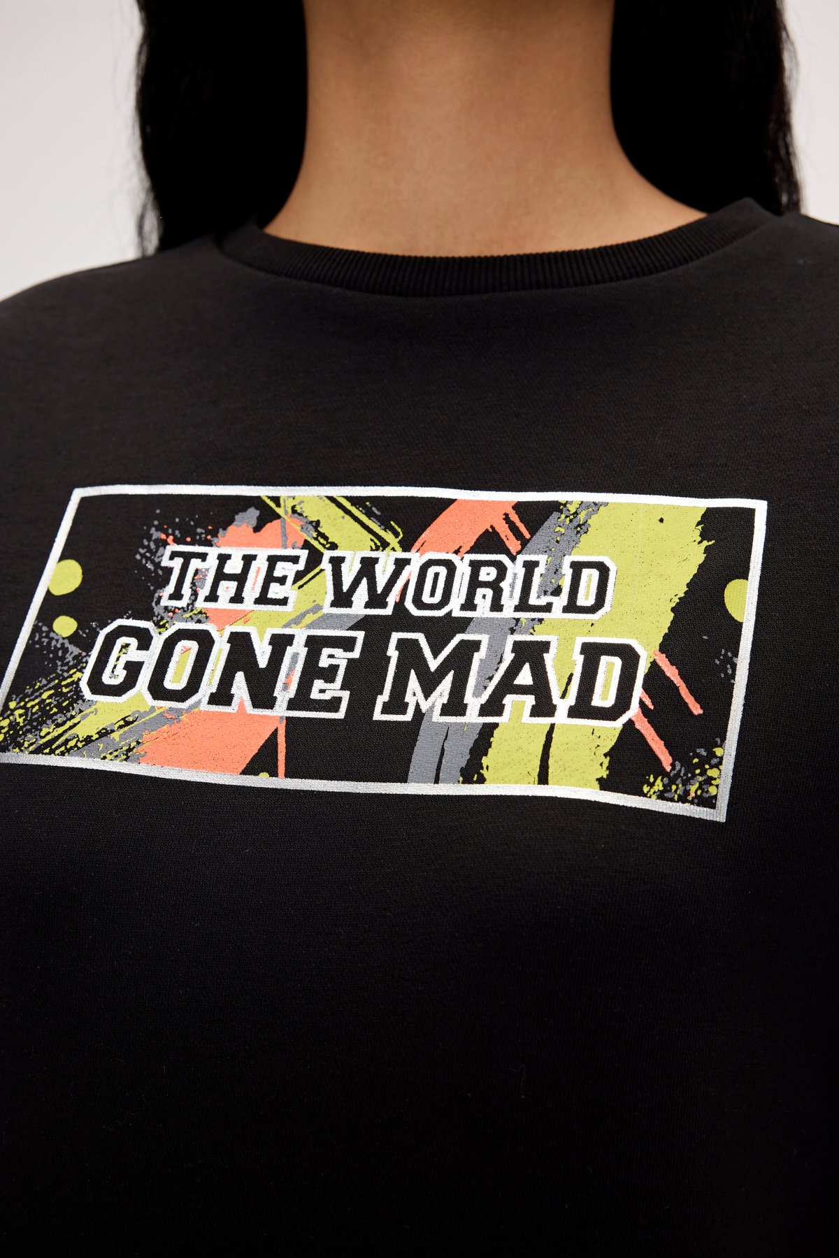 RE-CARINA CREWNECK PRINTED CREWNECK NIGHT  KADIN SWEATSHIRT RE-CARINA CREWNECKRE-CARINA CREWNECK