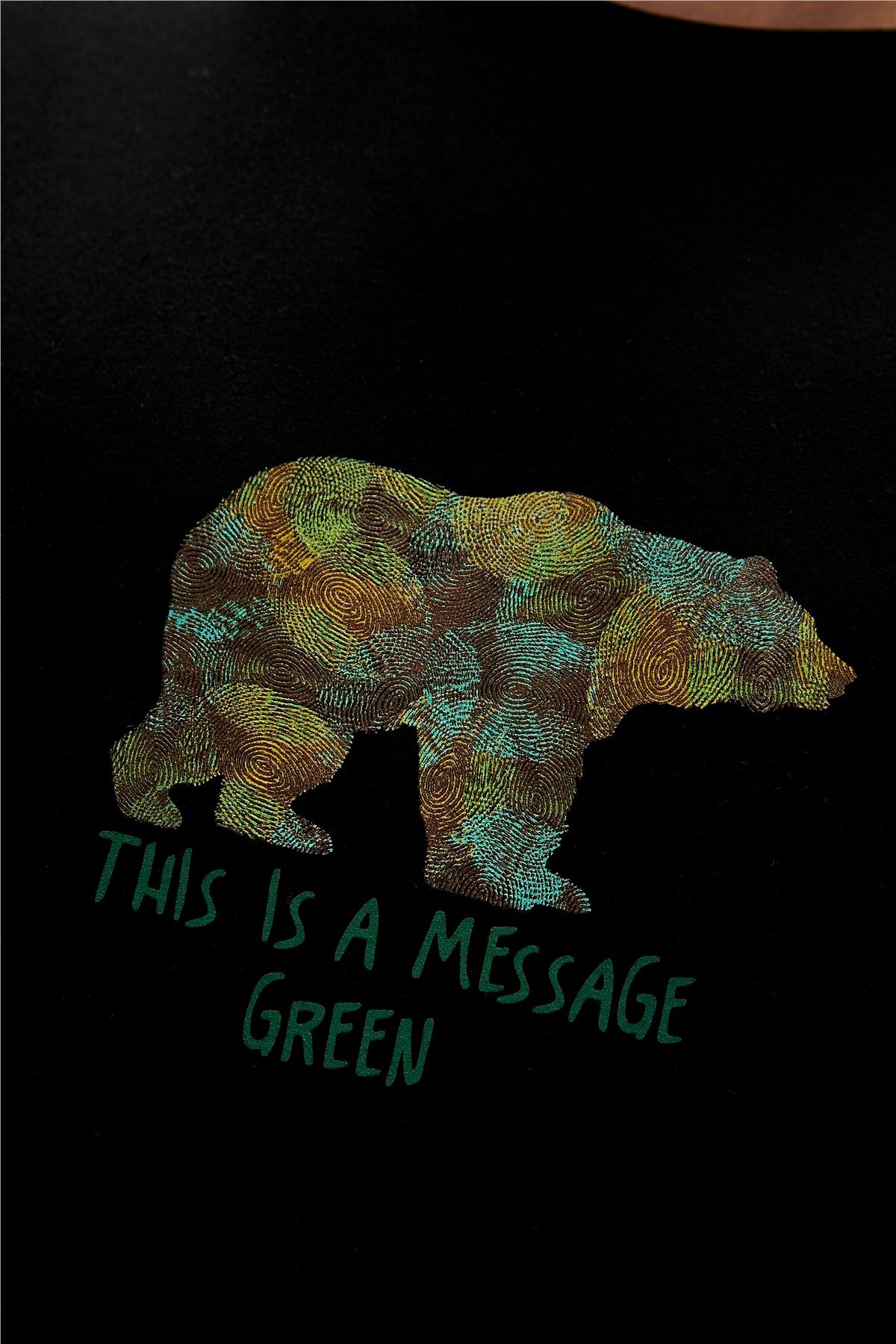 Re-Finger Recycle Black Men's T-Shirt