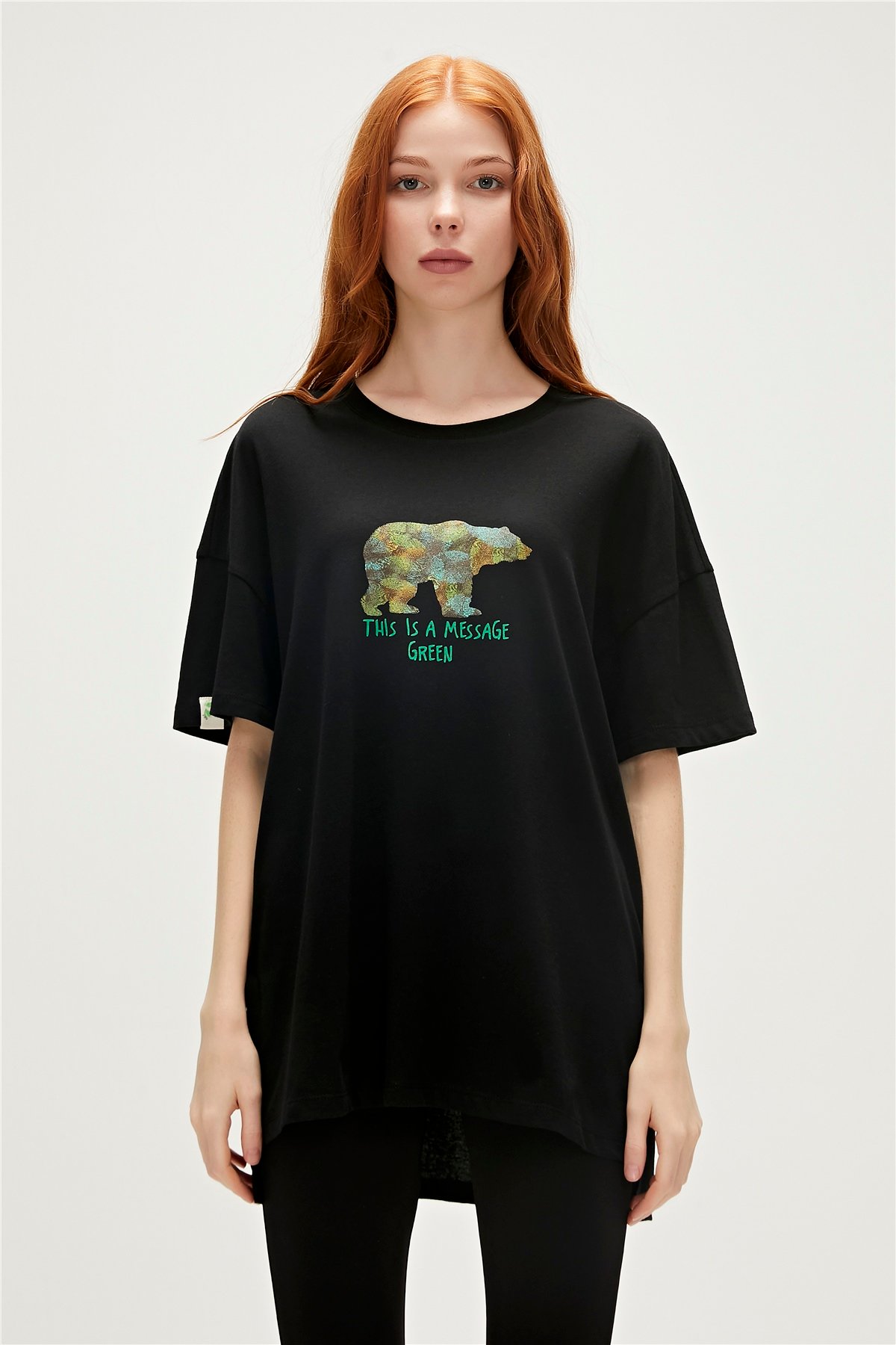 RE-FINGER T-SHIRT SİYAH