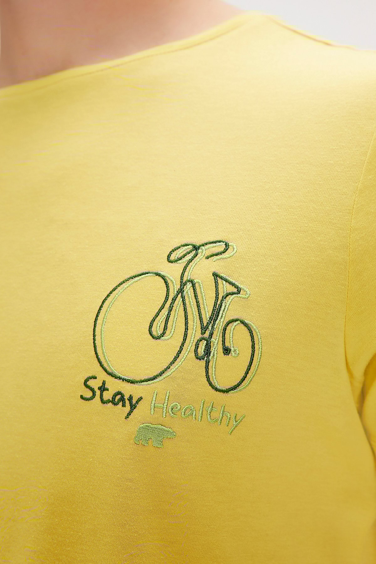 Re-Runway Sarı Baskılı Erkek Tişört