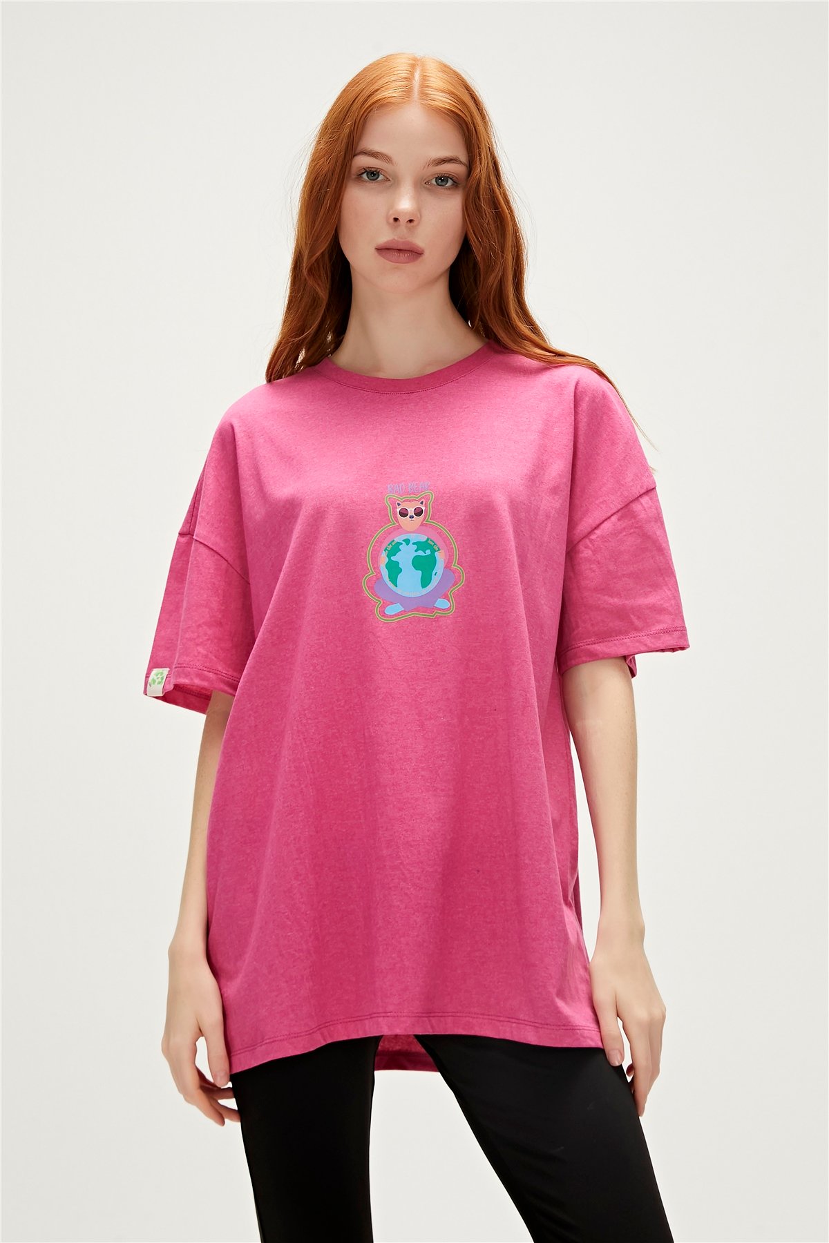 RE-SAVE T-SHIRT FUŞYA