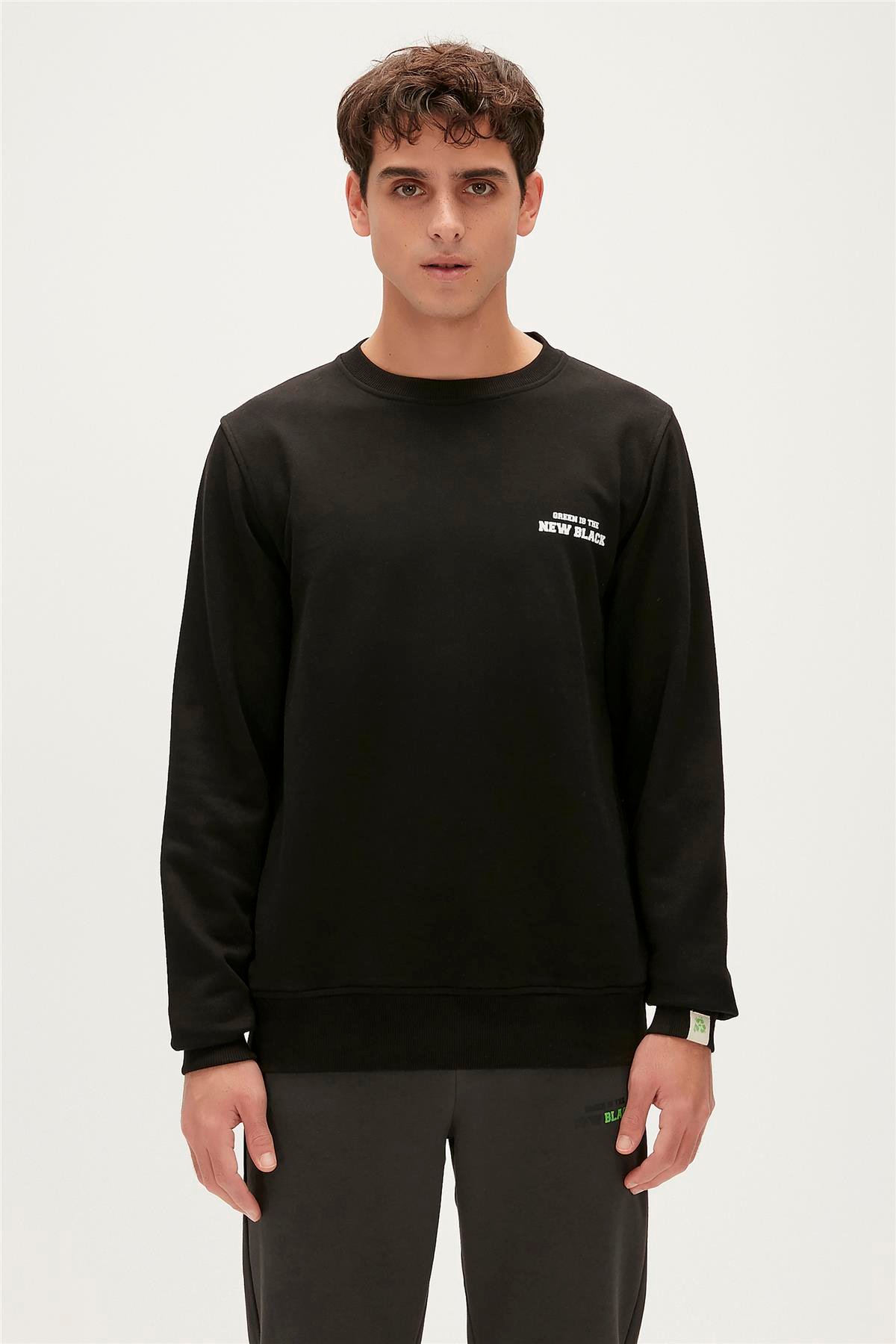 RE-WORLD CREWNECK SİYAH