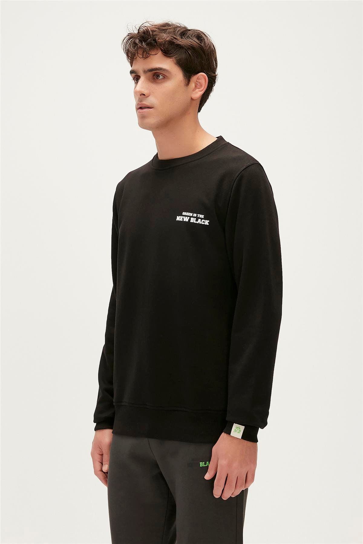 RE-WORLD CREWNECK SİYAH