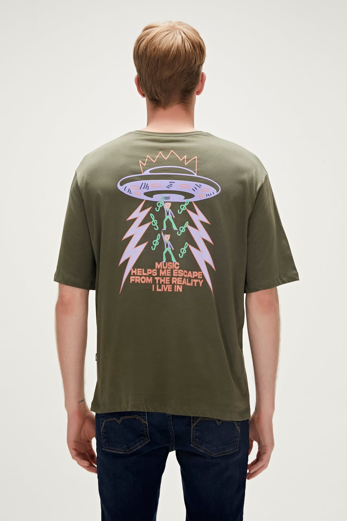 REALITY  T-SHIRT HAKİ