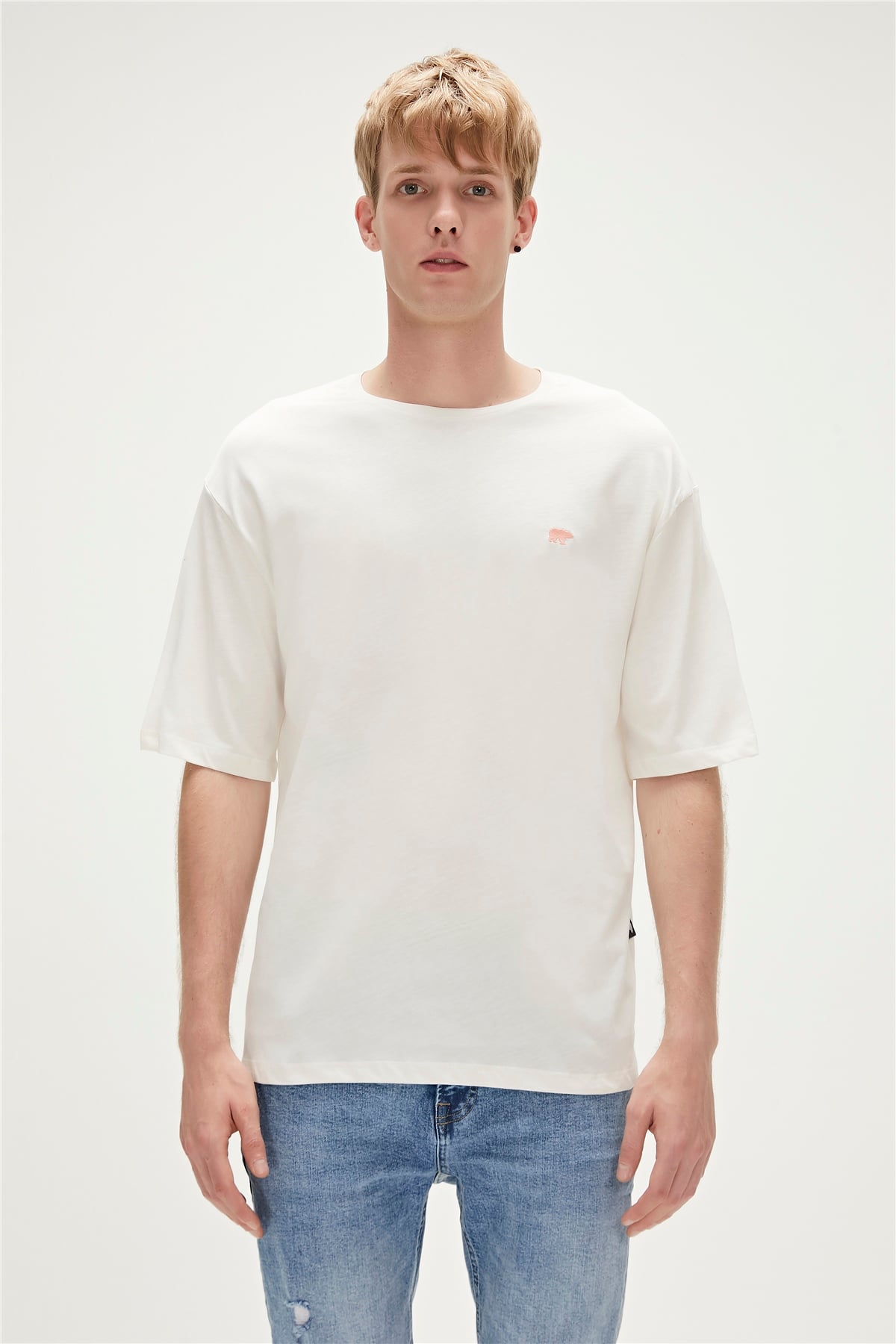 REALITY  T-SHIRT ŞEKER BEYAZI