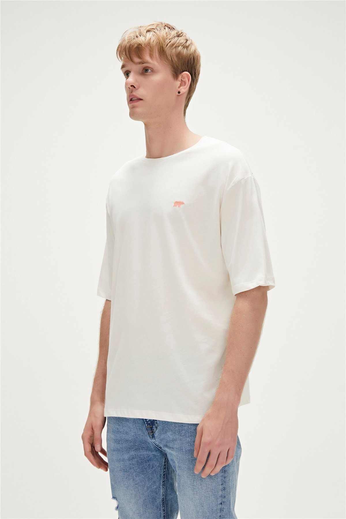 REALITY  T-SHIRT ŞEKER BEYAZI