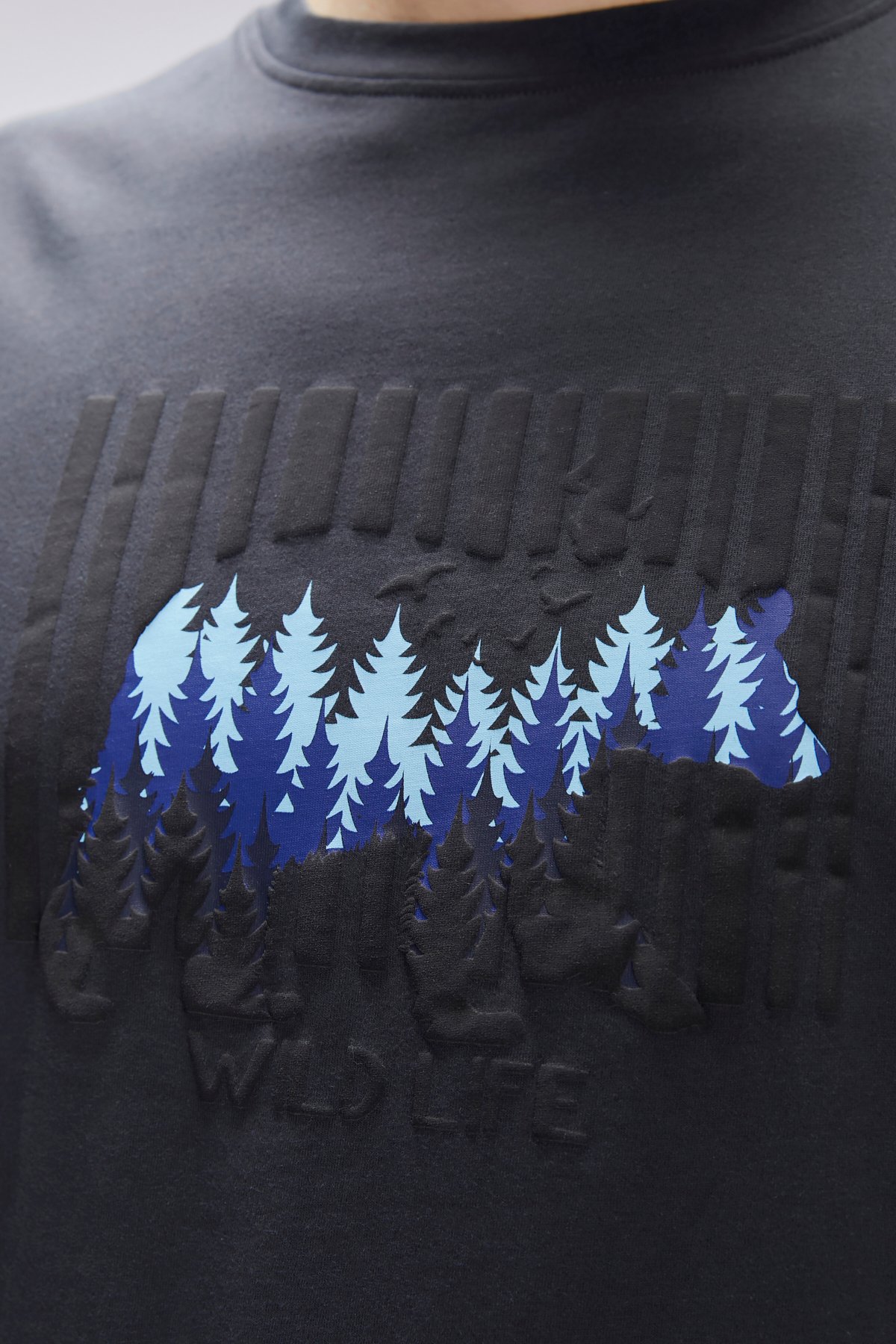 Reid Antrasit Erkek Oversize Tişört