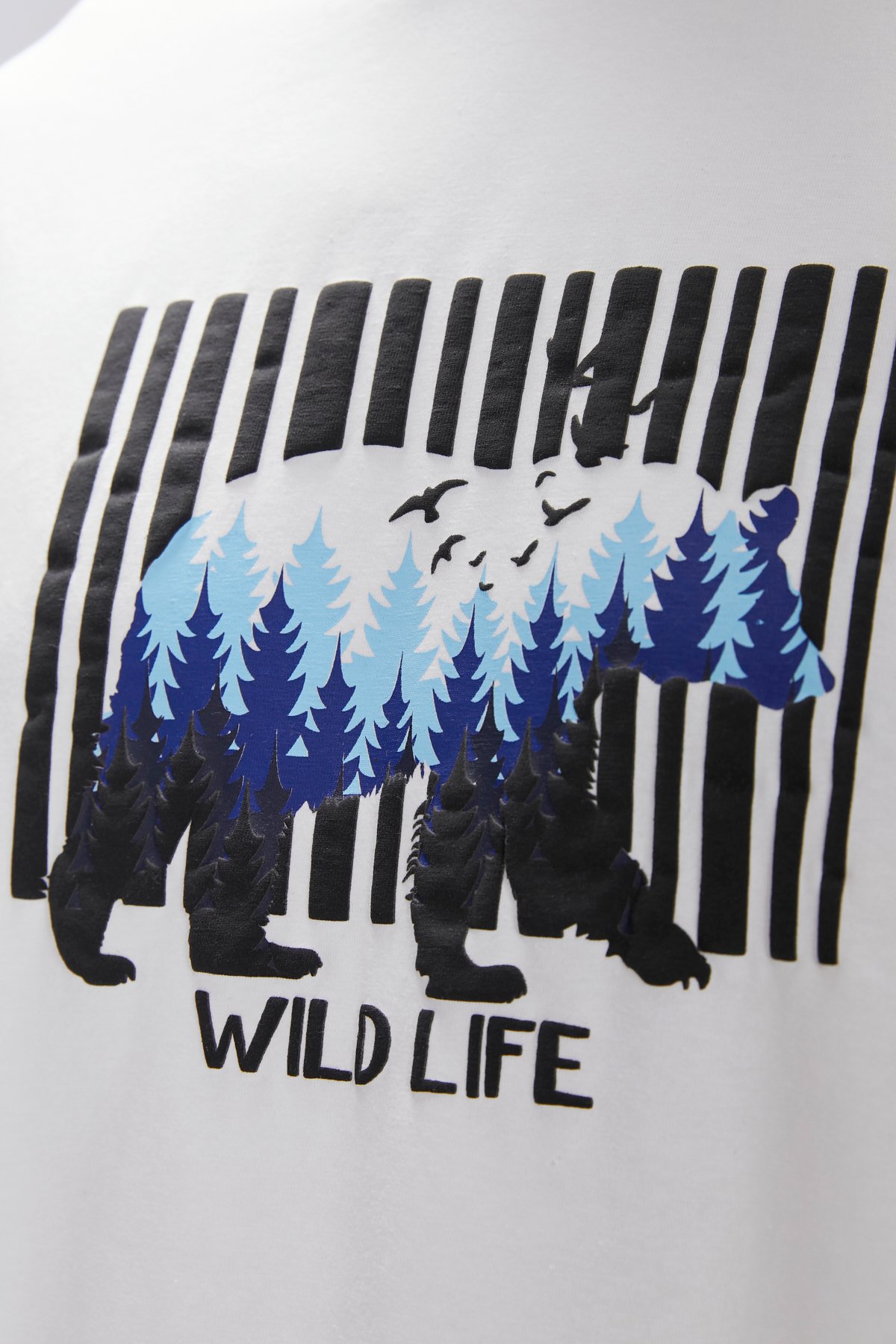 Reid Beyaz Erkek Oversize Tişört