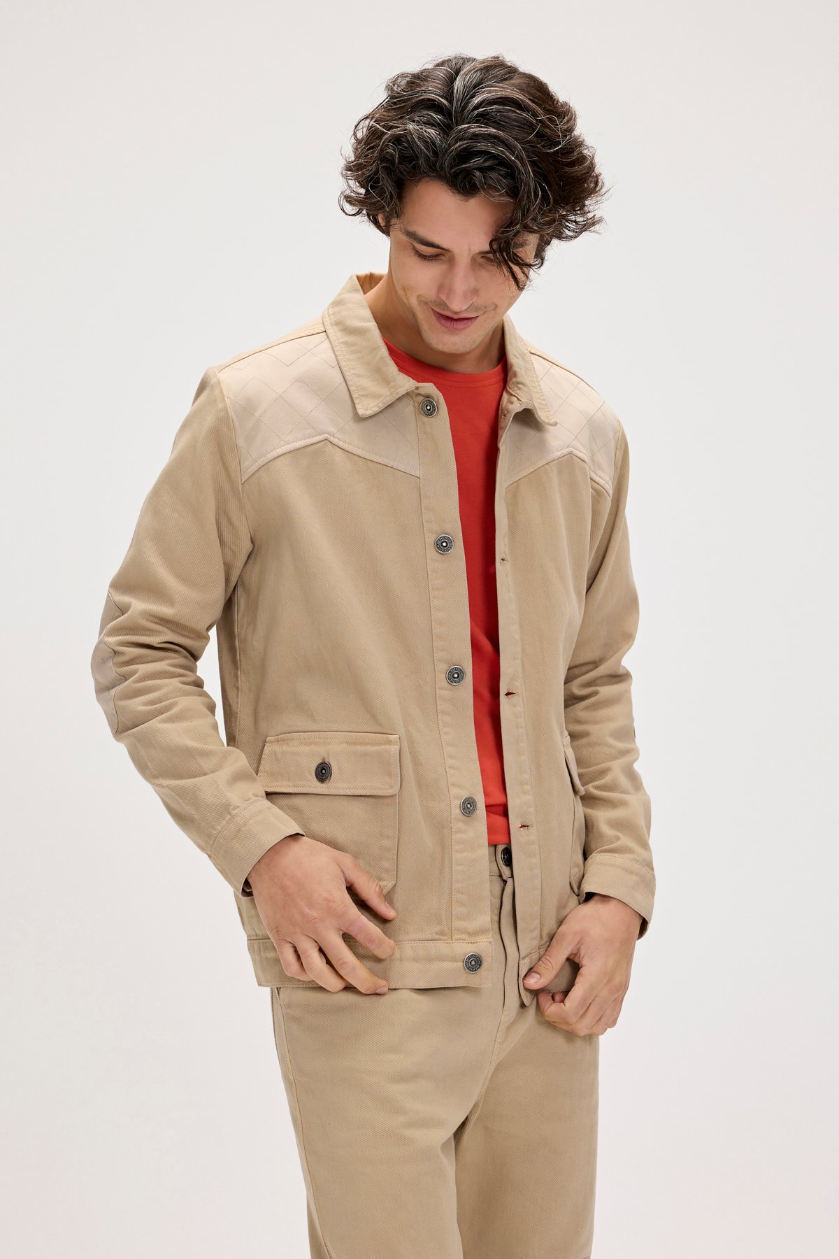 REX JACKET JACKET BEIGE  ERKEK NON-DENIM REX JACKETREX JACKET