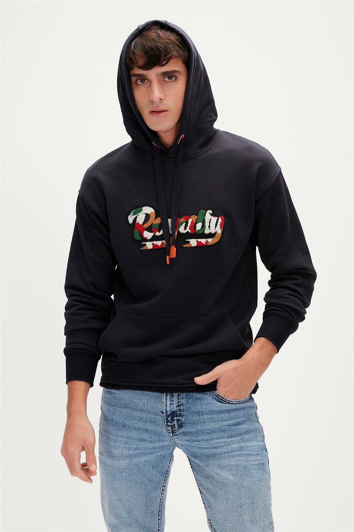 ROYALTY HOODIE LACİVERT