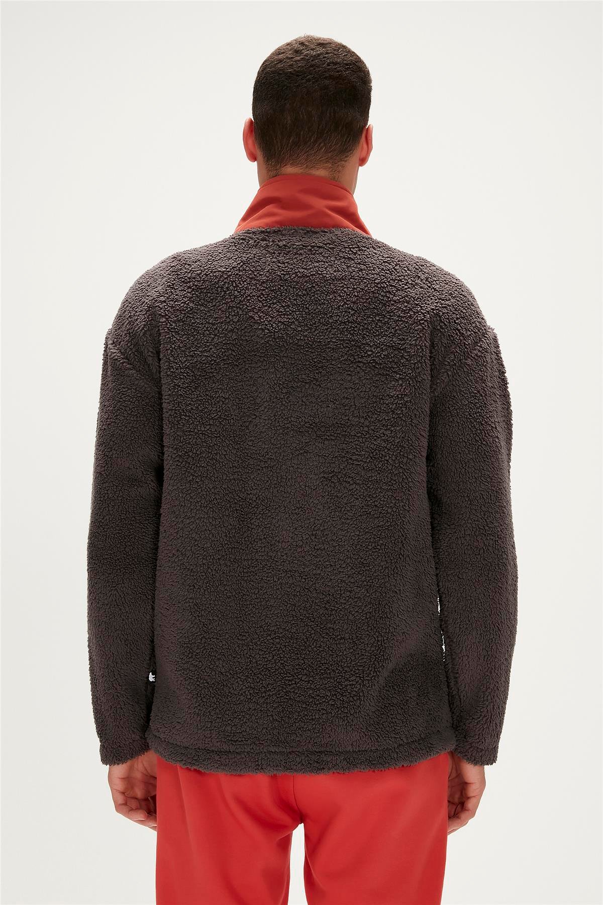 RYAN FULL ZIP PLUSH ANTRASİT