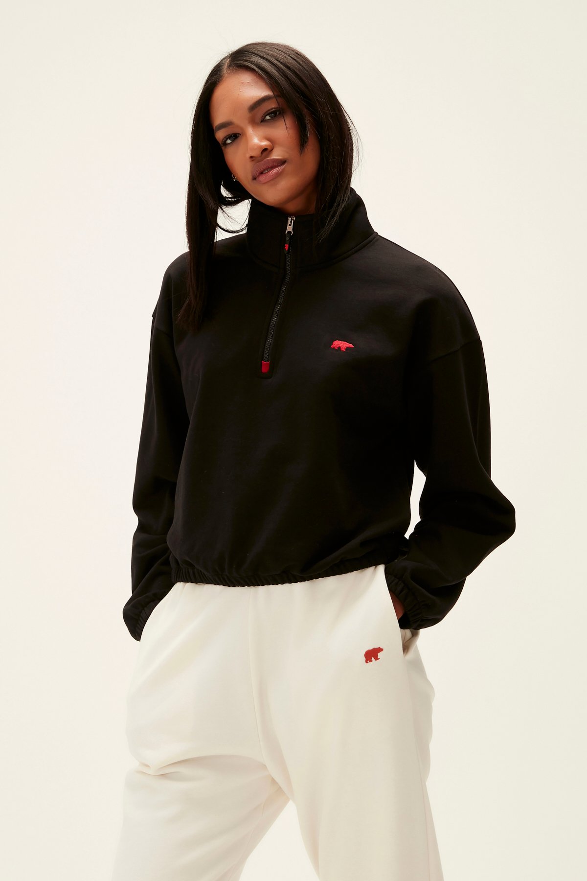 SCARLETTE HALF ZIP NIGHT