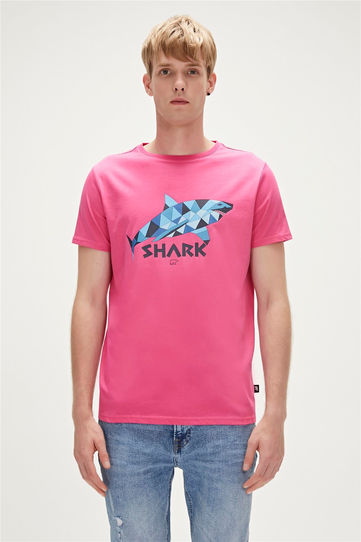 SHARK T-SHIRT FUŞYA