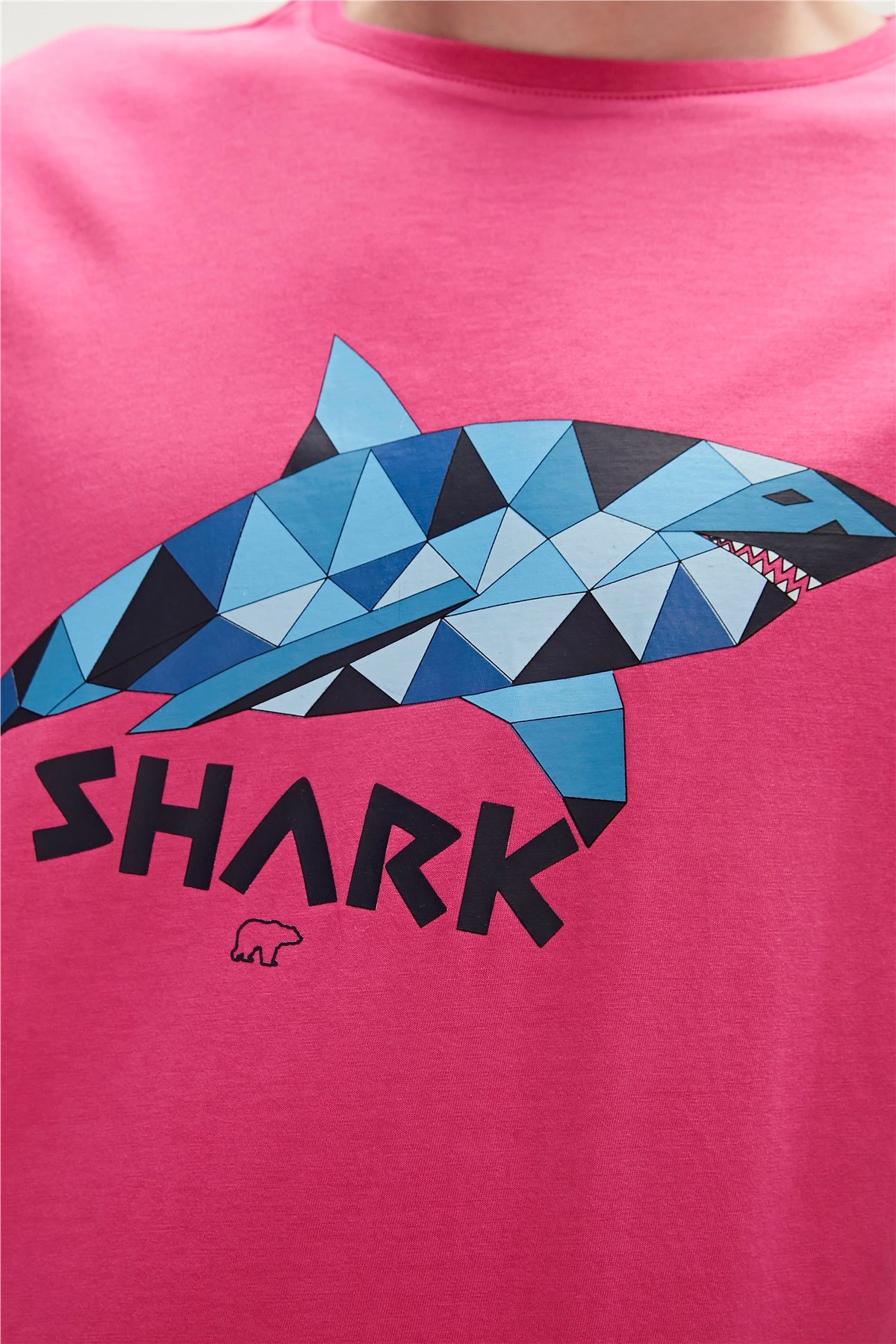 SHARK T-SHIRT FUŞYA