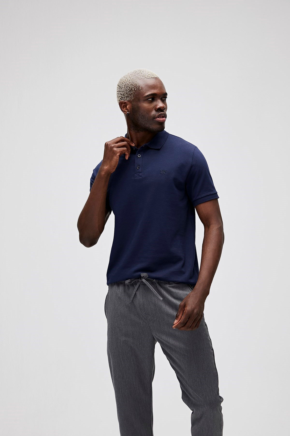 STARK POLO KING SIZE NAVY