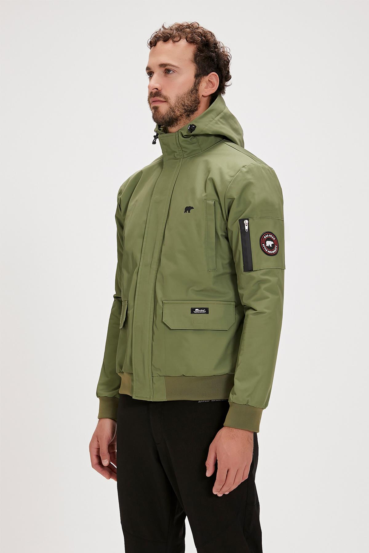 Sweat Bomber Thyme Yeşil  Erkek Mont